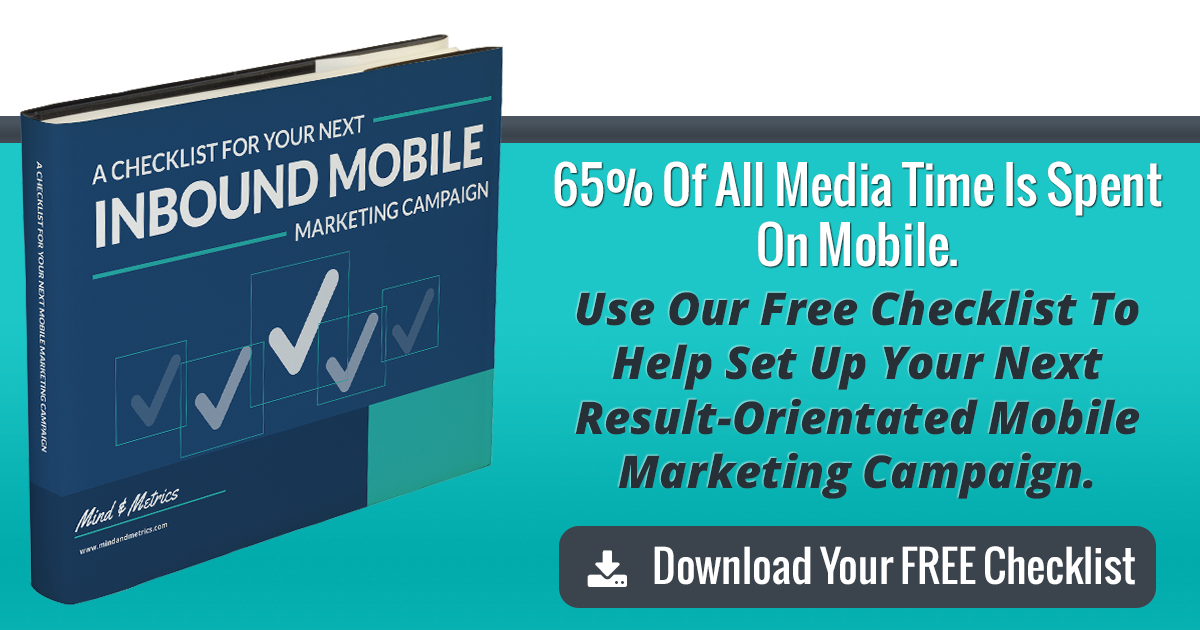 Inbound Mobile Marketing Checklist button